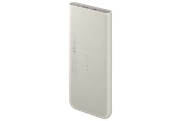 SAMSUNG POWER BANK 10.000MAH 25W MAX DUALPORT 2XUSB-C BEIGE EB-P3400XUEGEU - Imagen 3
