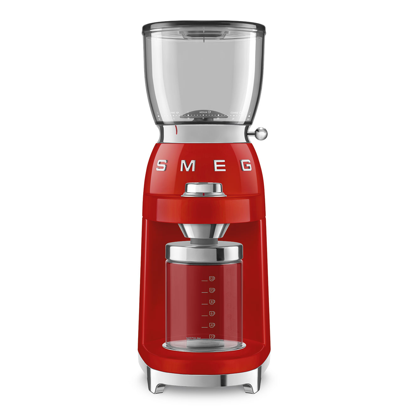 SMEG COFFEE GRINDER 50´STYLE RED CGF11RDEU