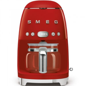 SMEG DRIP COFFEE MAKER RED FILTER DCF02RDEU
