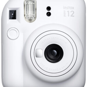 FUJIFILM INSTAX MINI CAMERA 12 CLAY-WHITE