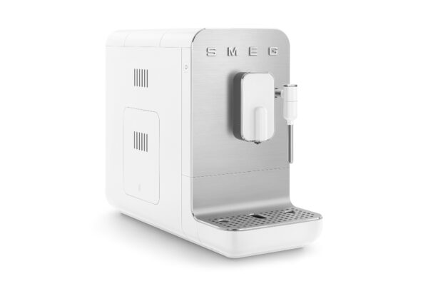 SMEG ESPRESSO AUTOMATIC COFFER MACHINE WITH MILK FROTHER WHITE BCC12WHMEU - Imagen 2