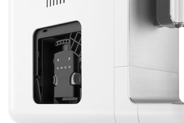 SMEG ESPRESSO AUTOMATIC COFFER MACHINE WITH MILK FROTHER WHITE BCC12WHMEU - Imagen 3