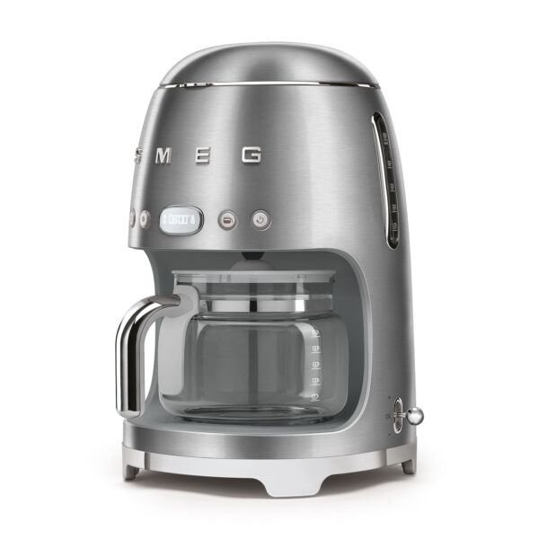 SMEG DRIP COFFEE MAKER 50´STYLE SILVER DCF02SSEU - Imagen 3