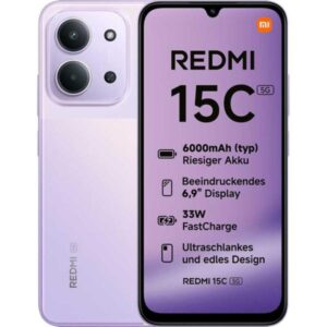 XIAOMI REDMI 15C 4+256GB DS 5G DUSK PURPLE NFC OEM
