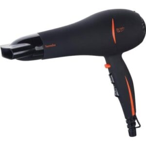 JATA HAIR DRYER TOURMALINE TECNOLOGY RUBBERIZED FEEL 2000W BLACK SC56B