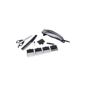 JATA HAIR CLIPPER WIRED 4 CUTING GUIDES SILVER MP423