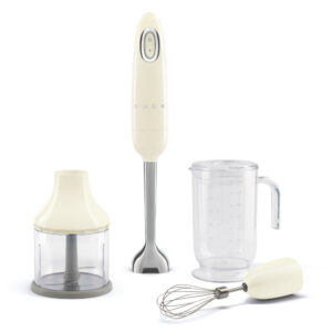 SMEG HAND BLENDER WITH ACCESORIES 50´STYLE CREAM HBF03CREU